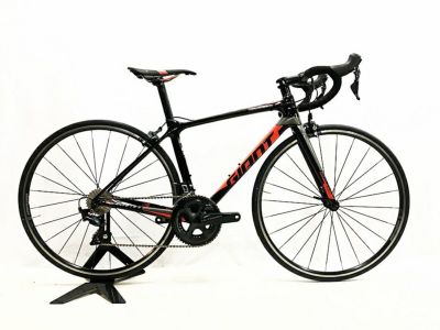 美品 ジャイアント GIANT TCR ADVANCED PRO1 ULTEGRA 2018年モデル カーボンロードバイク XS(425)サイズ  BK/RD