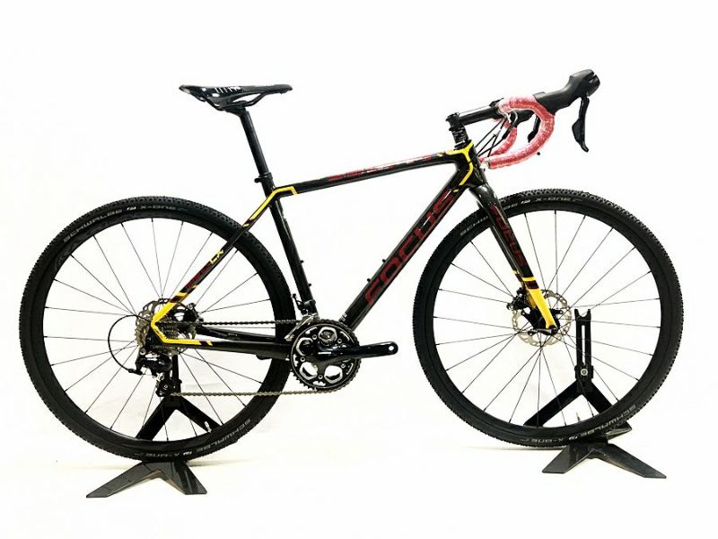 未使用品 フォーカス FOCUS マレス MARES CYCLOCROSS 105 油圧DISC 2017年モデル シクロクロス カーボンロードバイク  48サイズ BK