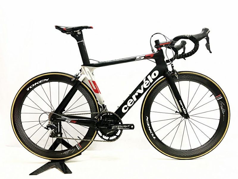 サーヴェロ CERVELO エスファイブ S5 DURA-ACE 2014年モデル カーボンロードバイク 54サイズ ブラック