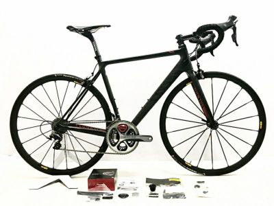 キャニオン CANYON アルティメット ULTIMATE CF SLX Pioneerパワーメーターサイコン付属 DURA-ACE 2013年  カーボンロードバイク M(56) BK