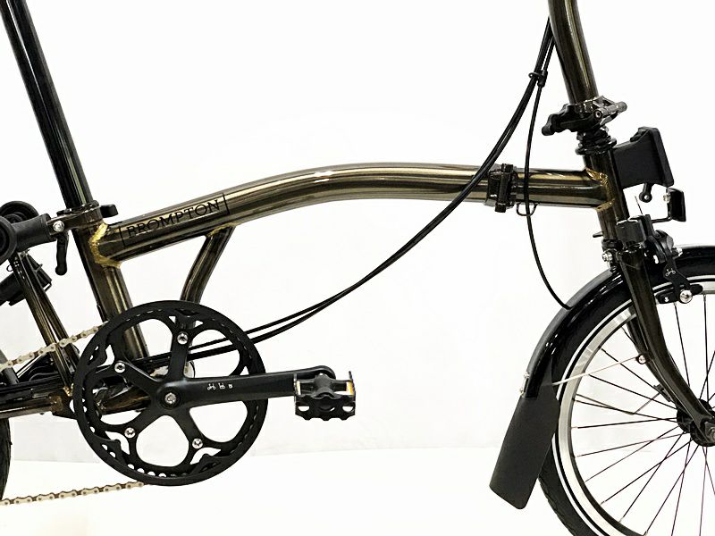 未走行品】ブロンプトン BROMPTON M6R ブラックエディション BLACK EDITION 2019年モデル 折り畳み自転車 ブラックラッカー