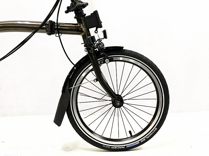 未走行品】ブロンプトン BROMPTON M6R ブラックエディション BLACK EDITION 2019年モデル 折り畳み自転車 ブラックラッカー