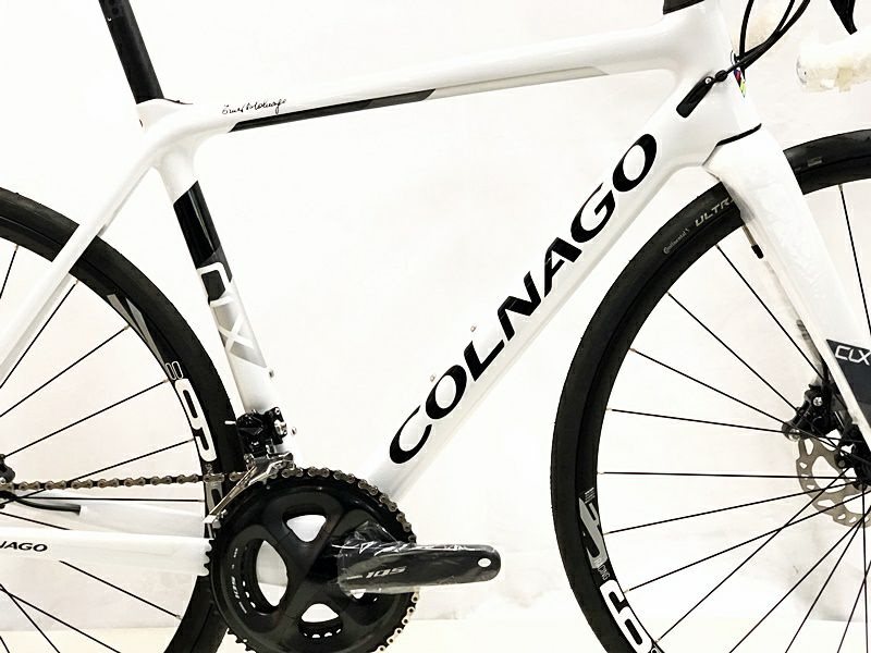 未使用品 コルナゴ COLNAGO シーエルエックス ディスク CLX DISC 105 油圧DISC 2020年モデル カーボンロードバイク  480サイズ ホワイト