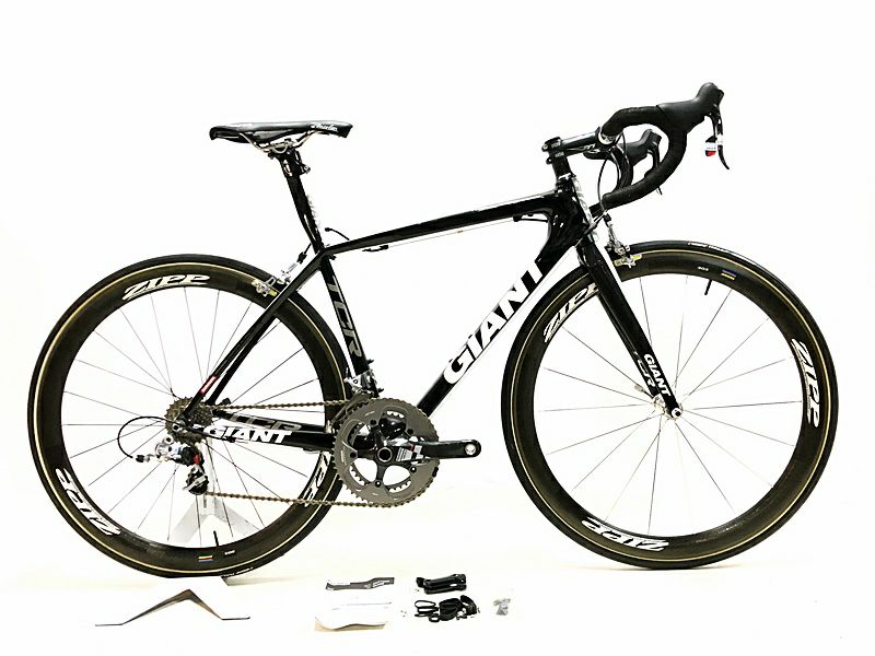 美品 ジャイアント GIANT TCR アドバンスド SL SE TCR ADVANCED SL SE SRAM RED 2010年  カーボンロードバイク 700(465/S)サイズ ブラック