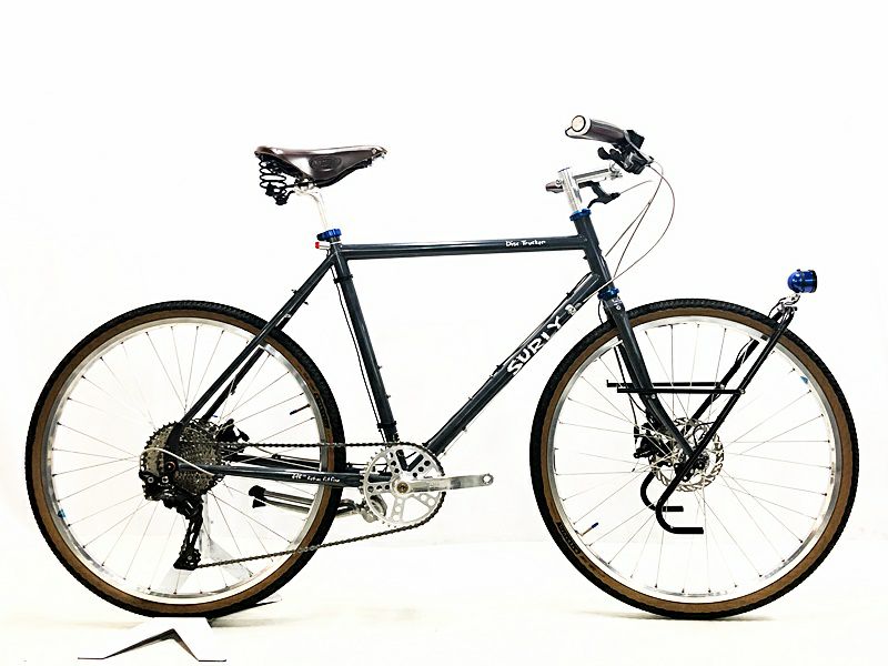 店頭受取可】サーリー SURLY ディスクトラッカー Disc Trucker ツーリングバイク DEORE XT 2019年モデル クロスバイク  50サイズ グレー