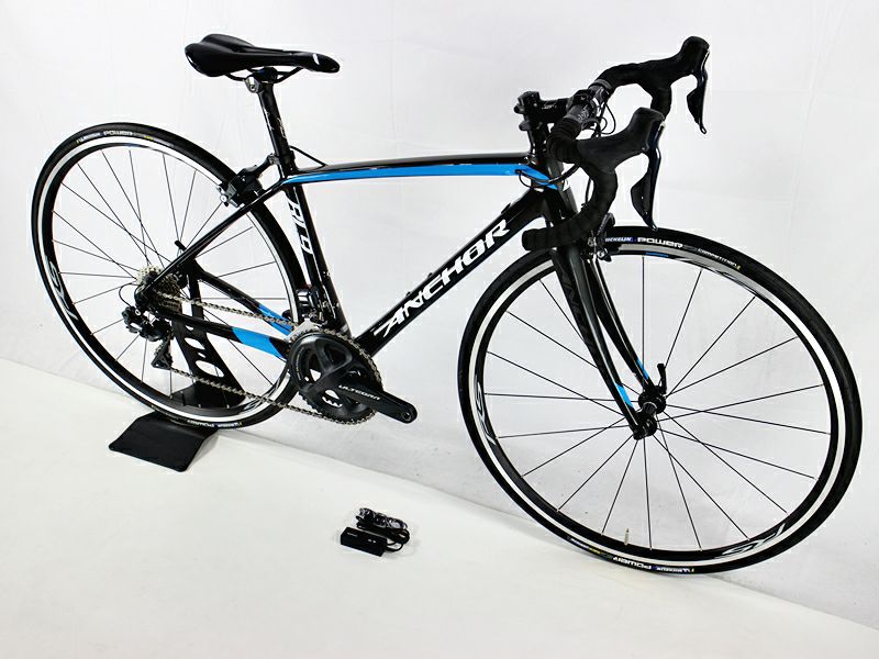 ◇◇ アンカー ANCHOR RL9 ULTEGRA Di2 R8050 2018年モデル カーボン ロードバイク 420サイズ 11速  ブラック（サイクルパラダイス大阪より配送 ※店頭受取不可）