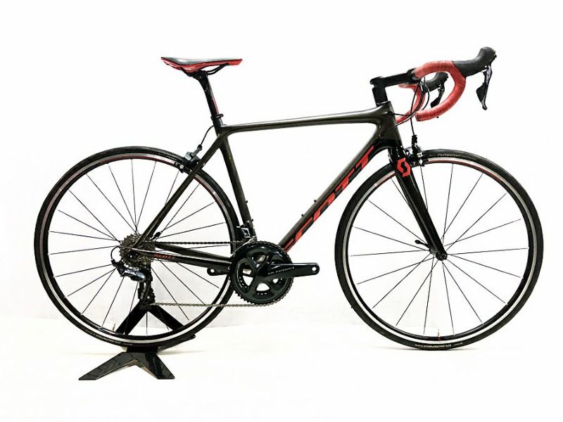 スコット SCOTT アディクト RC 20 ADDICT RC 20 ULTEGRA/105 MIX 2019年モデル カーボンロードバイク  54(M)サイズ ブラック