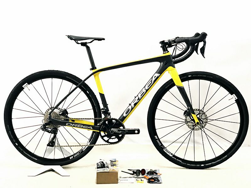 未使用品 オルベア ORBEA テラ TERRA MD20i-D ULTEGRA 電動Di2 油圧DISC 2019年 グラベルロード カーボン ロードバイク XSサイズ GY/YL