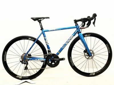 美品 チネリ ヴィゴレッリ ロード ディスク VIGORELLI ROAD DISC 105 油圧DISC/ULTEGRA MIX 2020年  クロモリ ロードバイク Sサイズ BL