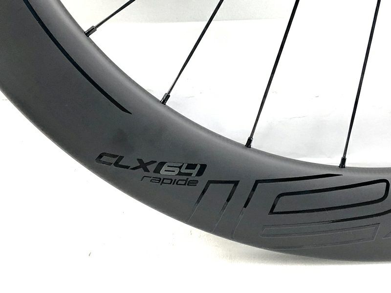 未使用品 ロヴァール ROVAL rapide CLX64 DISC ホイールセット シマノ 11速 クリンチャー カーボン