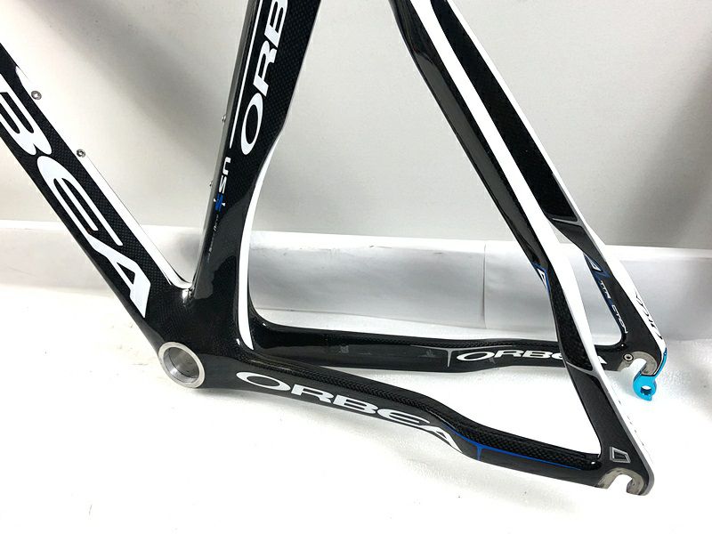 美品 オルベア ORBEA オルカゴールド ORCA GOLD フレームセット 2012年 53サイズ カーボン ホワイト ブルー