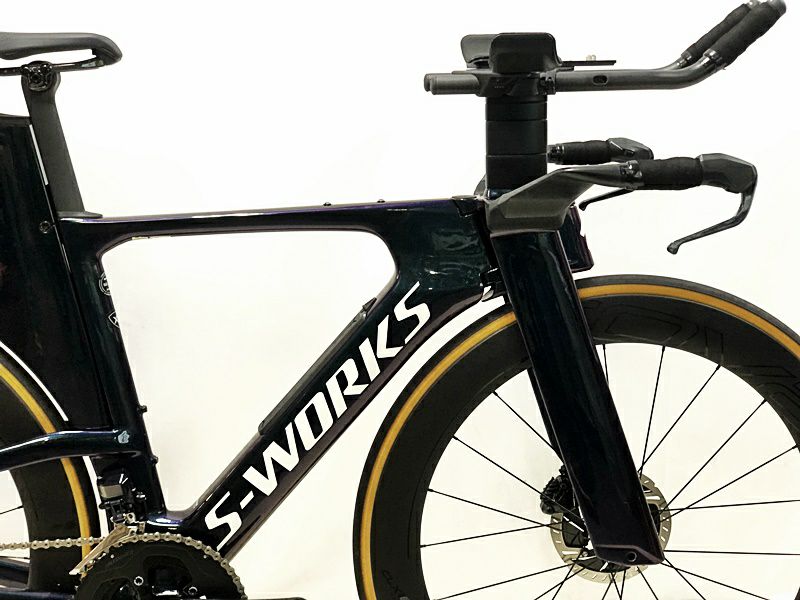 ○美品 世界限定500台 スペシャライズド シヴ S-WORKS SHIV DISC LTD DURA-ACE 電動Di2 DISC 2019年 TT  トライアスロン ロードバイク XS○