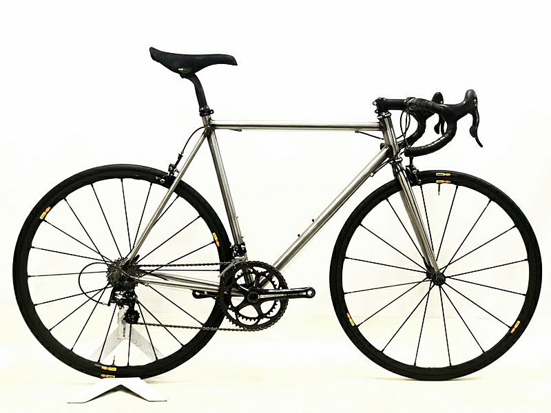 美品 フォーカル フォーティフォー FOCALE44 マスタング Mustang CAMPAGNOLO ATHENA 2018年頃  クロモリロードバイク 55サイズ RAWカラー