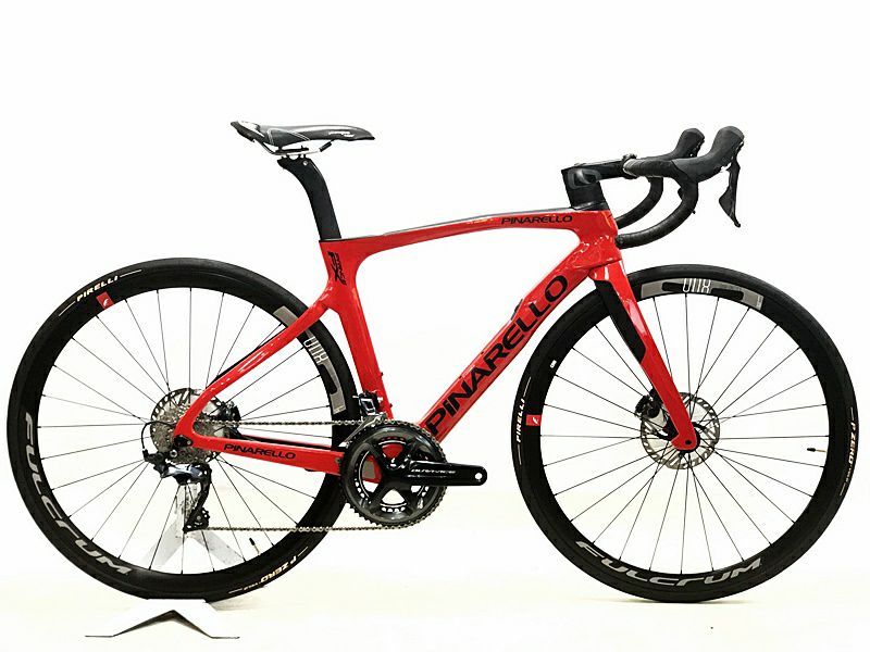 美品 ピナレロ PINARELLO プリンス FX PRINCE FX DISC ULTEGRA/DURA-ACE MIX 油圧DISC 2021年  カーボンロードバイク 49サイズ レッド