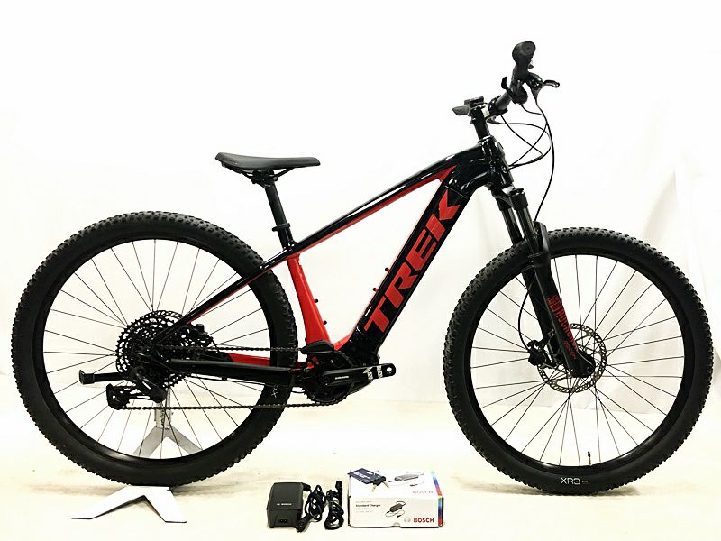 ○美品 トレック TREK パワーフライ5 POWERFLY5 boost規格 2020年 油圧DISC e-Bike e-MTB 電動アシスト自転車  Mサイズ ブラック/レッド○