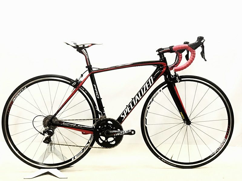 美品 スペシャライズド ターマック プロ SL4 TARMAC PRO SL4 DURA-ACE 2013年モデル カーボンロードバイク 52サイズ  ブラック/レッド