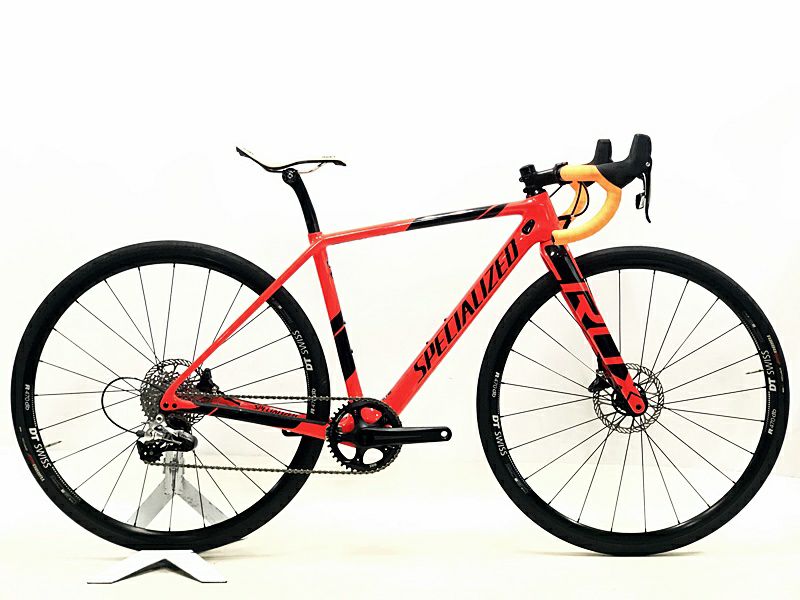 スペシャライズド クラックス エリート CRUX ELITE SRAM RIVAL1 油圧DISC 2019年 シクロクロス カーボンロードバイク  46サイズ レッド