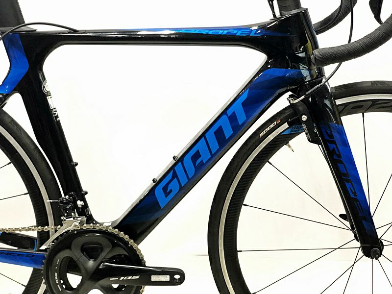 ジャイアント GIANT プロペル アドバンスド 2 PROPEL ADVANCED 2 105 2019年モデル カーボンロードバイク  500(S)サイズ ブラック/ブルー