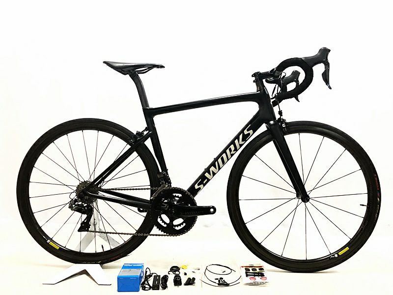 ジャンク スペシャライズド エスワークス ターマック S-WORKS TARMAC SL DURA-ACE 電動Di2/105 MIX 2018年  カーボンロードバイク 54 BK