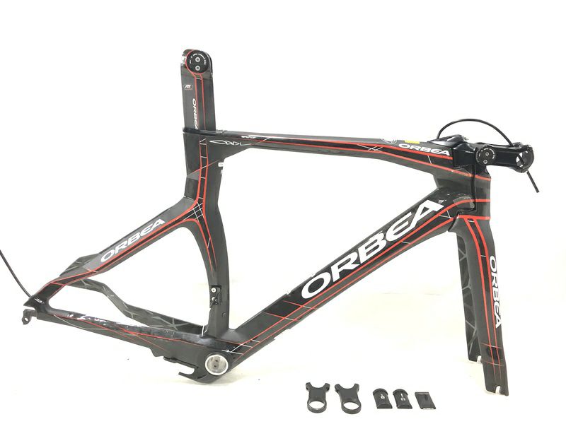 オルベア ORBEA オルドゥ ORDU フレームセット 2014 Sサイズ カーボン ブラック レッド TT