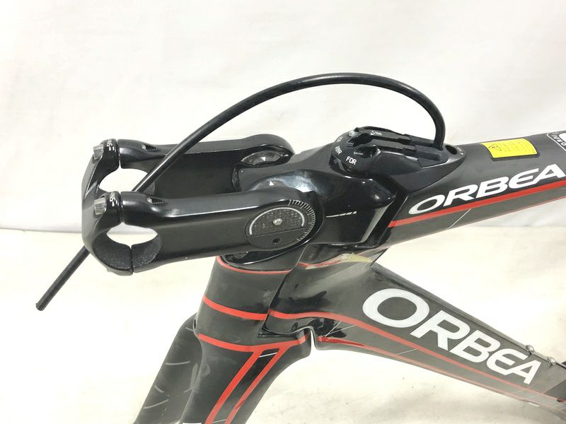 オルベア ORBEA オルドゥ ORDU フレームセット 2014 Sサイズ カーボン ブラック レッド TT