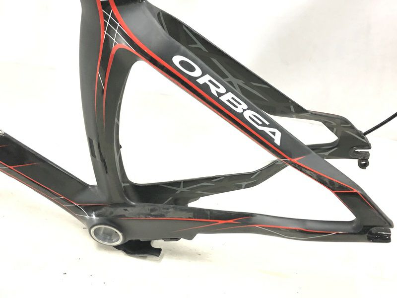 オルベア ORBEA オルドゥ ORDU フレームセット 2014 Sサイズ カーボン ブラック レッド TT