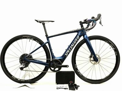 ○美品 スペシャライズド クレオ CREO SL COMP CARBON EVO GRX 油圧DISX 2020年 E-BIKE 電動アシスト自転車  ロードバイク S ネイビー