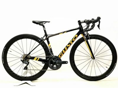 グスト GUSTO RCR TEAM LIMITED ULTEGRA 2020年モデル カーボンロードバイク Mサイズ ブラック/ゴールド