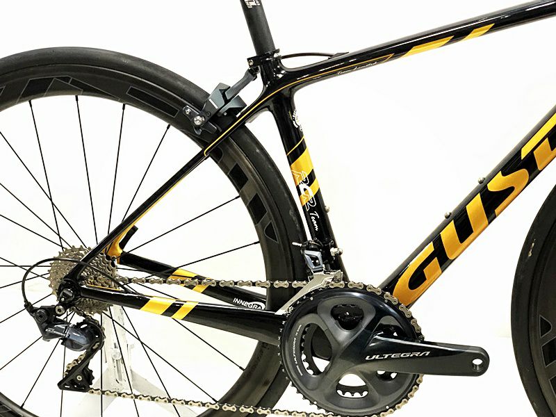 グスト GUSTO RCR TEAM LIMITED ULTEGRA 2020年モデル カーボンロードバイク Mサイズ ブラック/ゴールド