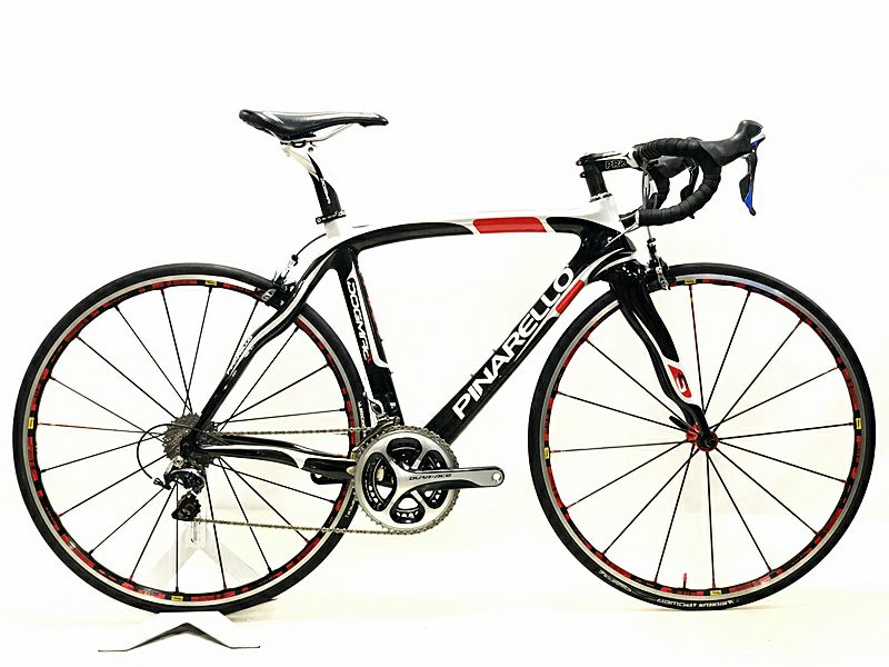 ピナレロ PINARELLO ドグマ 2 DOGMA 2 Carbon 60HM1K DURA-ACE 2012年モデル カーボンロードバイク  50サイズ ブラック/シルバー/レッド