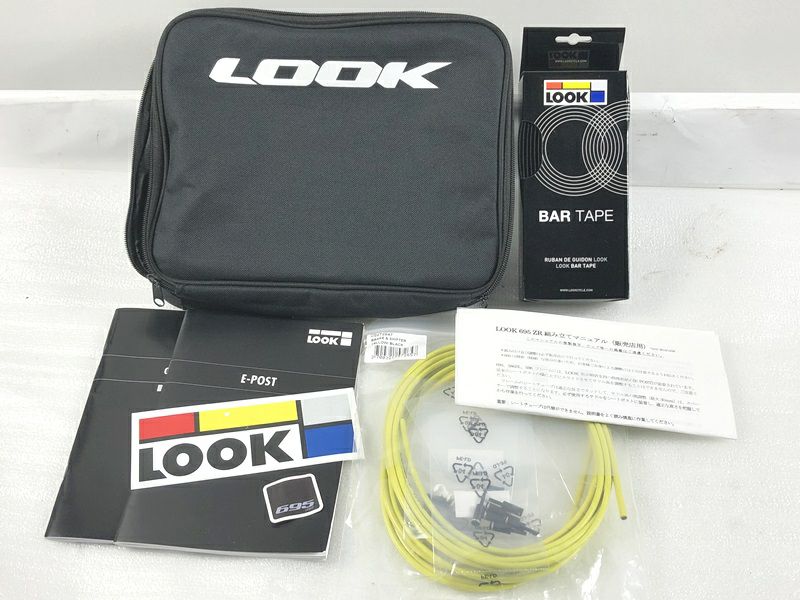 美品 ルック LOOK 695 LIGHT フレームセット 2018 Sサイズ