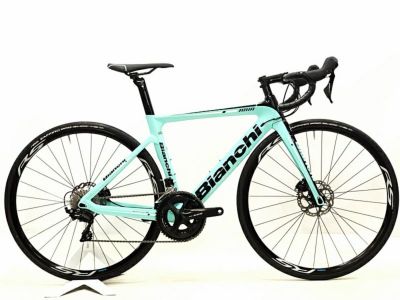 ビアンキ BIANCHI アリア ディスク ARIA DISC 105 油圧DISC 2019年モデル カーボンロードバイク 47サイズ チェレステ