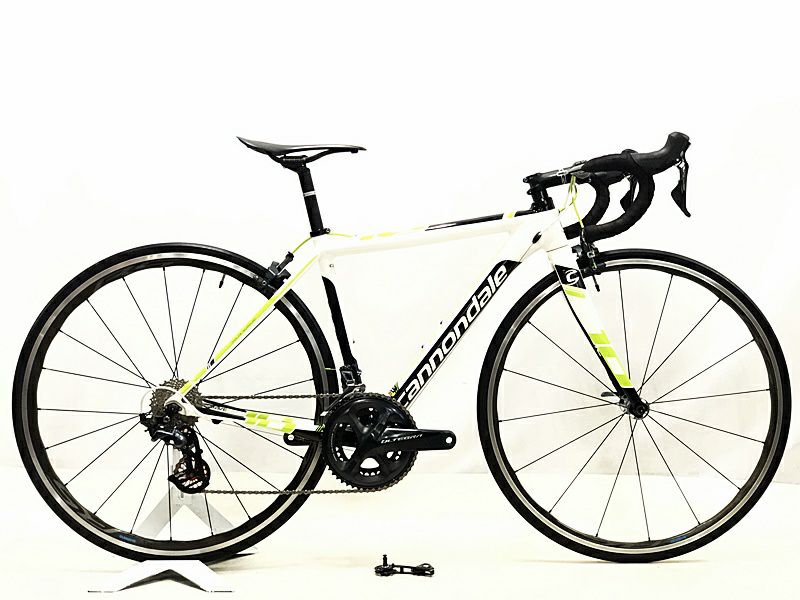 キャノンデール CANNONDALE キャド テン CAAD10 カスタム ULTEGRA 2014年モデル ロードバイク 44サイズ  ホワイト/ブラック/グリーン