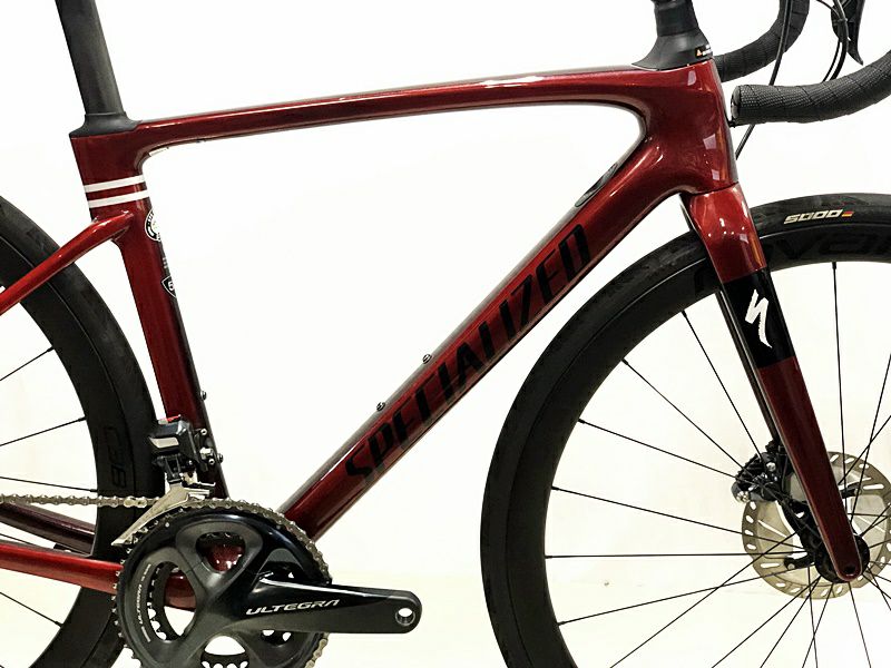 スペシャライズド ルーベ エキスパート ROUBAIX EXPERT ULTEGRA 電動Di2 油圧DISC 2020年 カーボンロードバイク 52 サイズ クリムゾン