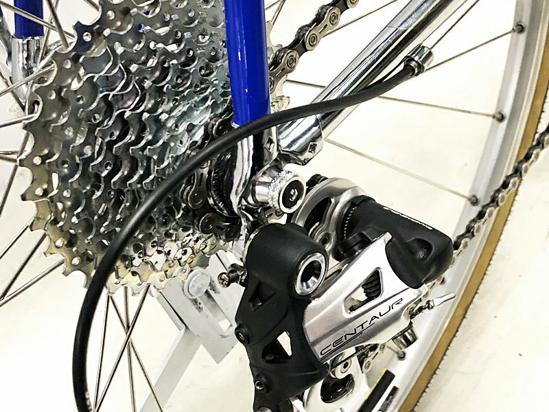 美品 ジオス GIOS コンパクト プロ COMPACT PRO CAMPAGNOLO CENTAUR 2020年モデル クロモリ ロードバイク  540サイズ ジオスブルー