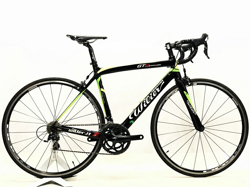 ウィリエール Wilier グランツーリズモ R GRANTURISMO R 105 2014年モデル カーボンロードバイク S(53)サイズ  ライム/イエロー