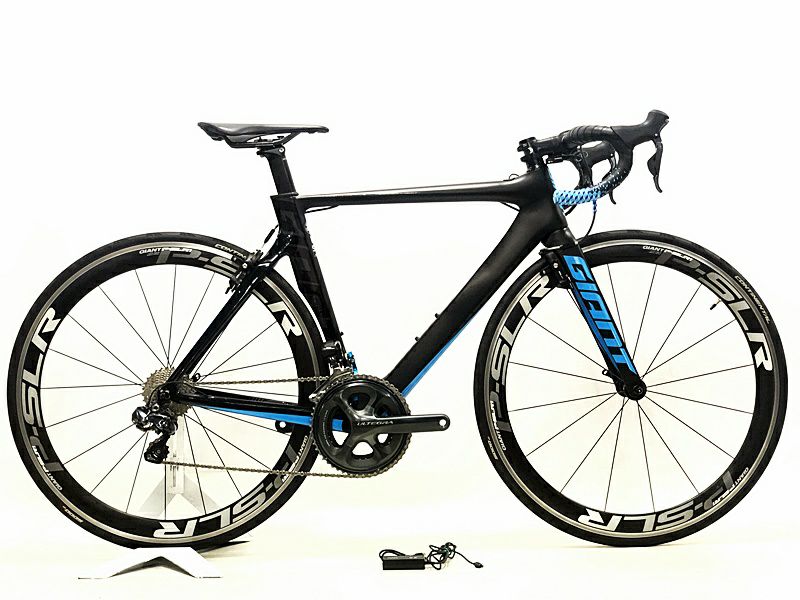 美品 ジャイアント GIANT プロペル PROPEL ADVANCED PRO 0 ULTEGRA 電動Di2 2016年 カーボンロードバイク  500(S)サイズ ブラック/ブルー