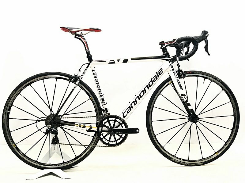 キャノンデール CANNONDALE スーパーシックス SUPERSIX EVO1 カスタム DURA-ACE 2012年 カーボンロードバイク  52サイズ WT/BK