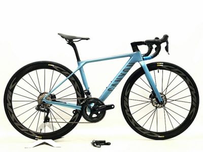 キャニオン CANYON アルティメット ULTIMATE CF SLX DISC 8.0 ULTEGRA 電動Di2 油圧DISC  カーボンロードバイク XXSサイズ ブルー