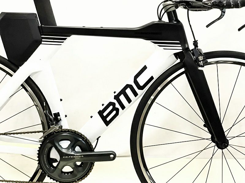 ● BMC タイムマシーン Timemachine TM02 TWO ULTEGRA 2018年 TT トライアスロン カーボン ロードバイク  Sサイズ ホワイト/ブラック