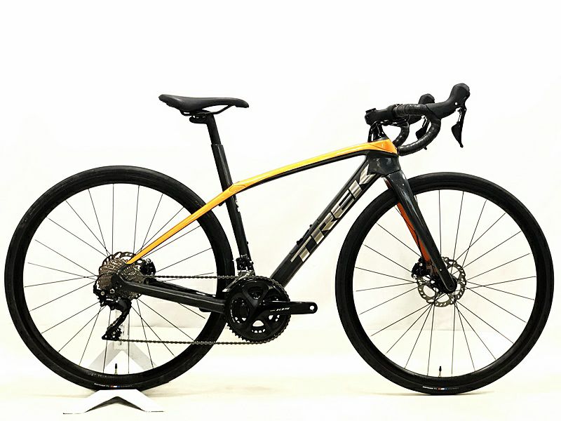 ○トレック TREK ドマーネ SL5 DOMANE SL5 OCLV500 105 スモールハンド用 油圧DISC 2021年 カーボンロードバイク  47サイズ GY/OG