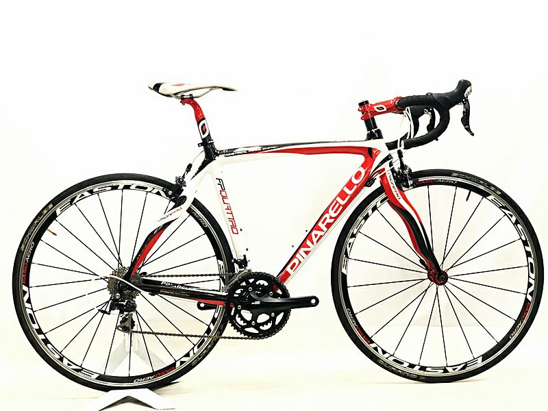 ピナレロ PINARELLO FP クアトロ QUATTRO Carbon 30HM12K カスタム 105 2011年 カーボンロードバイク 50  レッド/ホワイト/ブラック