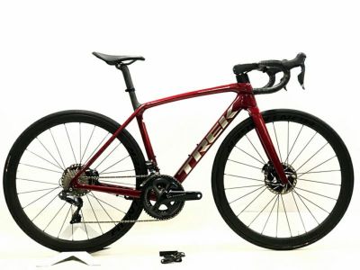 ○美品 トレック TREK エモンダ EMONDA SLR 7 DISC OCLV800 H1.5fit ULTEGRA 電動Di2 油圧DISC  2021年 カーボンロードバイク 52 RD/BK〇