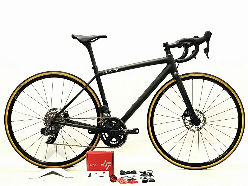 美品 スペシャライズド エートス AETHOS COMP カスタム SRAM RIVAL ETAP AXS 2021~2022年継続モデル  カーボンロードバイク 52 ブラック〇