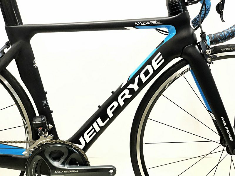 ニールプライド NEILPRYDE ナザレSL NAZARE SL ULTEGRA 電動Di2 2017年モデル カーボンロードバイク XSサイズ  ブラック/ブルー