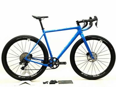 オープンサイクル OPEN Cycle UP Gravel Plus GRX 電動Di2 油圧DISC 2018年モデル グラベルロード カーボンロードバイク  Mサイズ ブルー