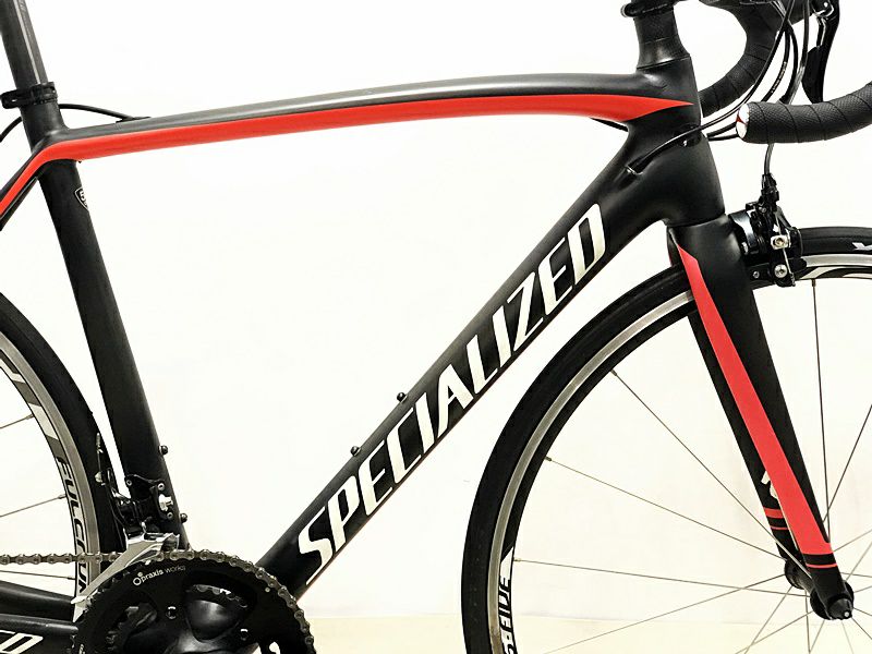 スペシャライズド SPECIALIZED ターマック エリート TARMAC ELITE 105 2015年モデル カーボンロードバイク 54サイズ  ブラック