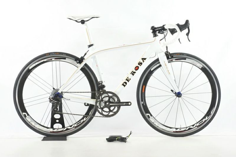 ◇◇デローザ DEROSA メラク MERAK EVOLUTION CAMPAGNOLO RECORD11 EPS 2013年モデル カスタム  カーボン ロードバイク 49サイズ 11速（サイクルパラダイス大阪より配送）