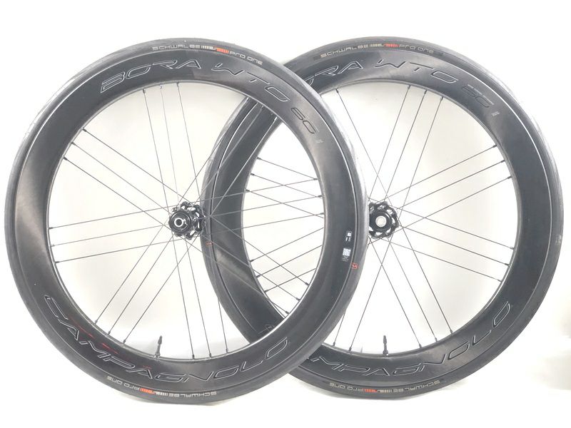 SHIMANO - ロードバイクホイール　カンパニョーロ　ボーラ60 極上品！！ CAMPAGNOLO 2024 BORA WTO 60 DB 2WAY-FIT WHEEL カンパニョーロ