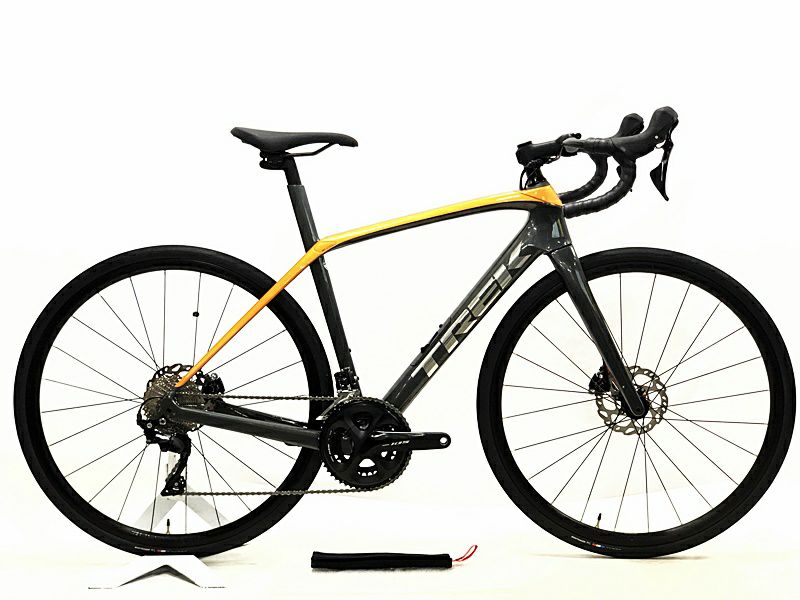 トレック TREK ドマーネ DOMANE SL5 OCLV500 105 スモールハンド用 油圧DISC 2021年 カーボンロードバイク  52サイズ グレー/オレンジ